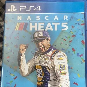 Sony PS4 NASCAR Heat 5 - Blue Cover